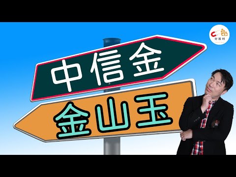 2884玉山金與2891中信金比較，我應該選哪檔?