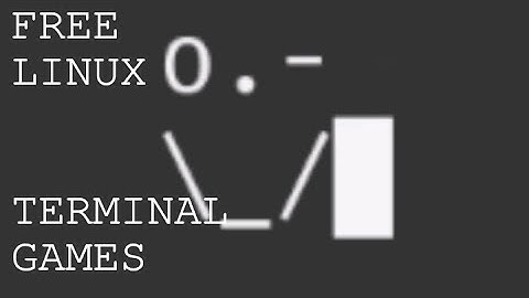 Free Linux Games You Can Use in the Terminal with APT!