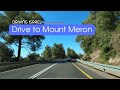[4K] Drive to Mount Meron via Pki`in 🇮🇱 Поездка к горе Мерон через Пкиин #israel #relax