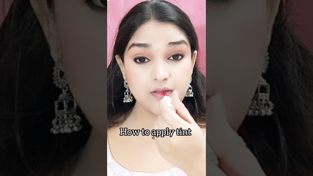 How To Apply Tint Natural Pink Lips shortvideo viralshort How To Apply Tint Natural Pink Lips shortvideo viralshort