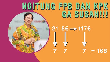 FPB dan KPK | FPB dan KPK Matematika Gasing SD