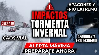 Main Impacts Of The Winter Storm.