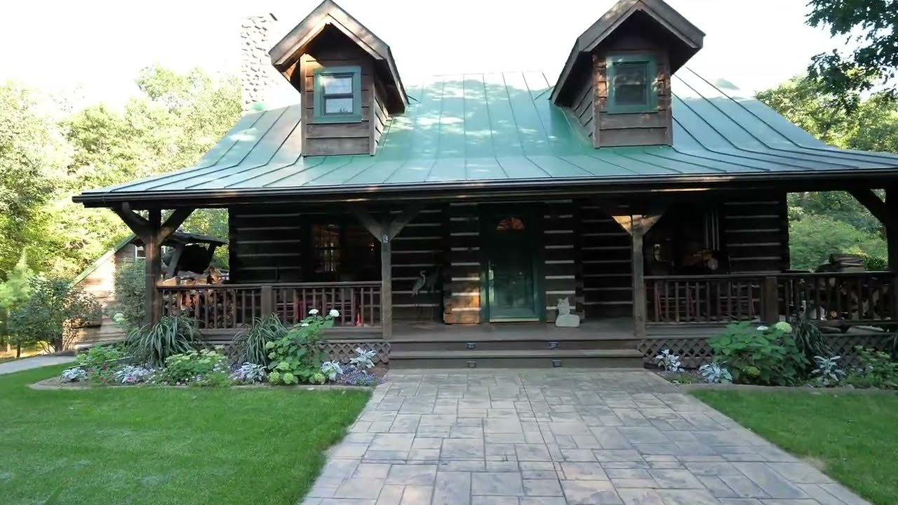 Recreational Hunting Acreage with Log Home Waupaca County WI YouTube