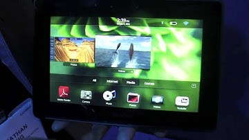 CES 2011 - BlackBerry Playbook Tablet OS Demo