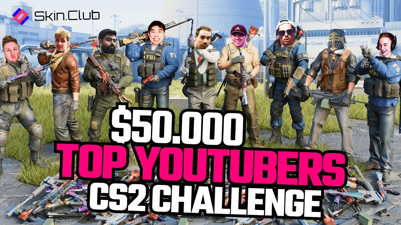 Skin.Club Challenge: last to survive WINS $25,000 / Part 1 #skinclub