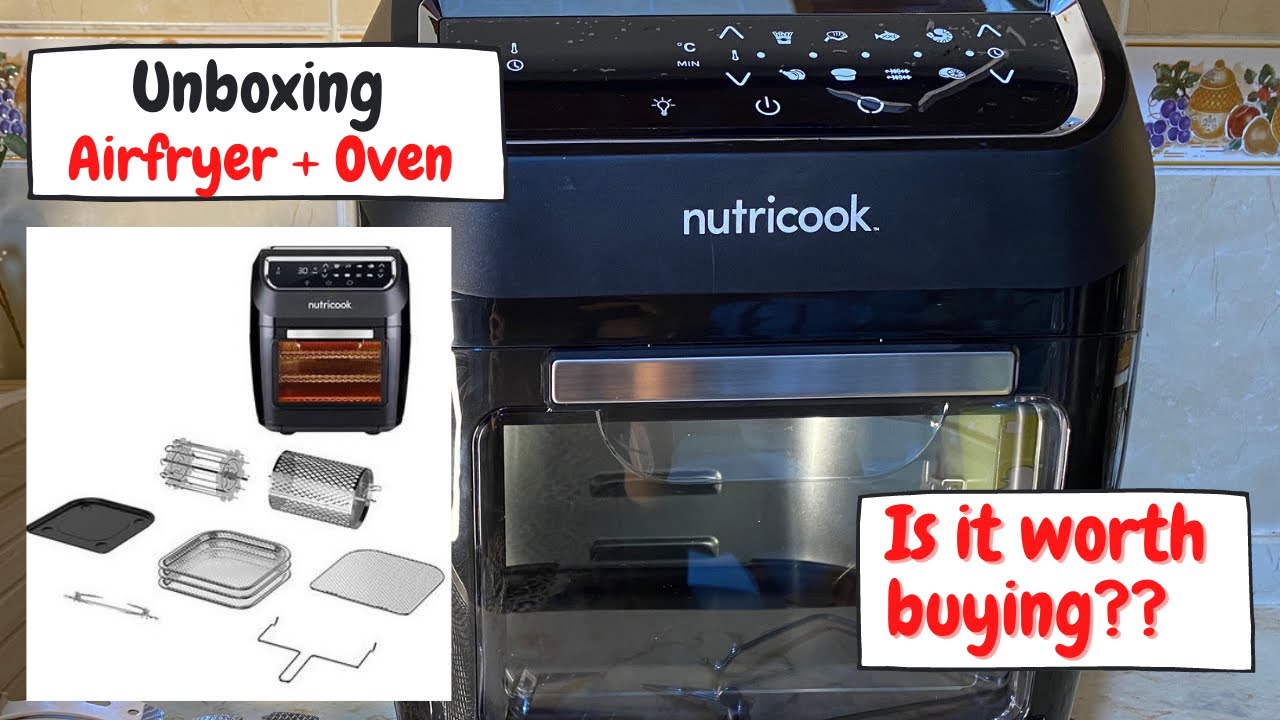 Unboxing Nutricook Air fryer Oven by Nutribullet #airfryeroven 