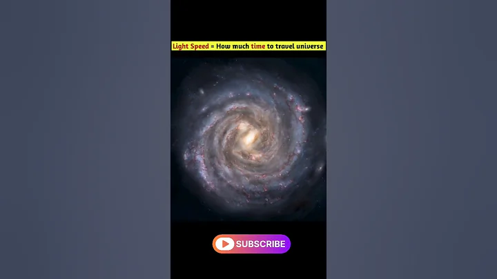 How much time will it take to travel universe with the speed of light ? #shorts #facts