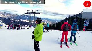 Semmering - Piste 2 (rot) - Kogelabfahrt