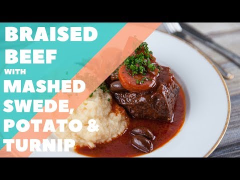 Braised Beef with Mashed Swede, Potato and Turnip | Good Chef Bad Chef S10 E51
