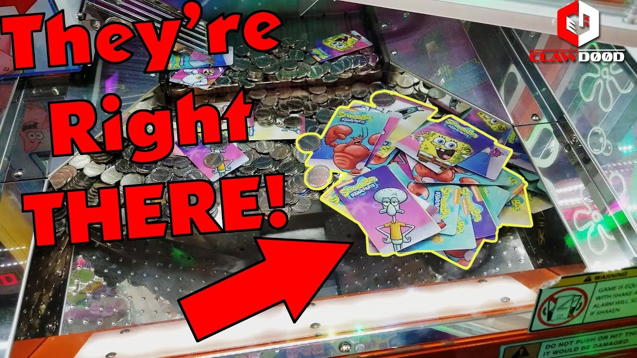 But They're Right THERE! | Spongebob Coin Pusher | RAPIDFIRE ACTIVATED | Make It Rain! | ClawD00d