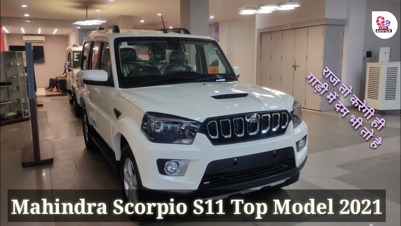 2021 Mahindra Scorpio S11 7 seater suv Top Model Review Price and ...