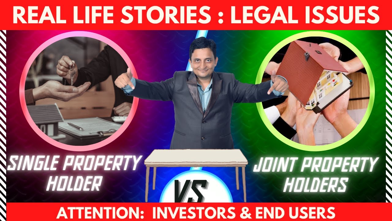 Single Property Holder Vs Joint Property Holder🔥 legaltips 