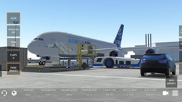 Infinite flight 24.2  New A380 test flight and stall test