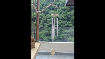 Chuông gió chiếc lá may mắn 6 thanh sang trọng