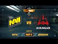 Na'Vi vs Avangar [Map 2, Dust2] (Best of 3) | GG.Bet Ice Challenge