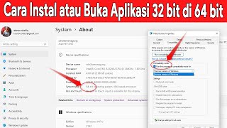 How to Run or Install 32-bit Applications on 64-bit Windows