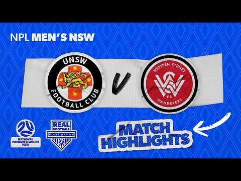 NPL Men's NSW Round 11 Highlights – UNSW FC v WSW — football highlights