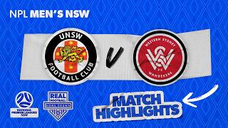 NPL Men's NSW Round 11 Highlights – UNSW FC v WSW