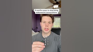 4 surefire ways to stop being awkward in conversations #peopleskills #andrewgodwin