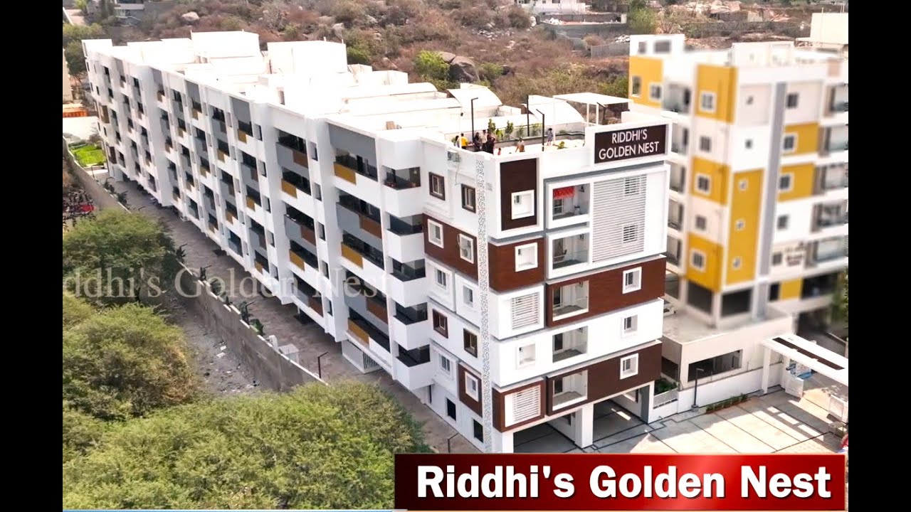Riddhi's Golden Nest Manikonda Semi Gated 2,3 BHK FlatsAffordable