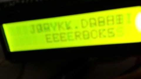 lcd display using atmega16