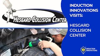 Induction Innovations Visits Hesgard Collision Center