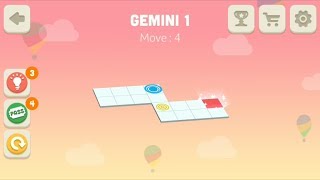 Bloxorz: Roll the Block. Gemini 1 - 20. 3 Stars screenshot 5