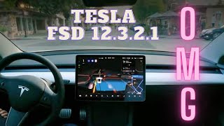 TESLA FSD V12.3.2.1 OMG!