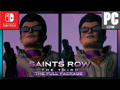Comparativa de Saints Row: The Third en Nintendo Switch VS