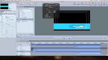 How to - Apple Motion project - Lower third title for video