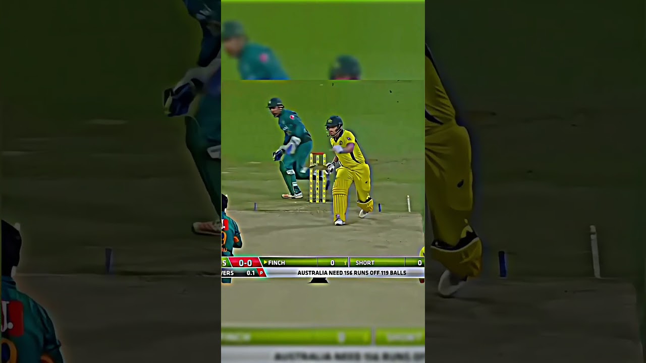 Imad Wasim Vs Aaron Finch 🔥🥶 