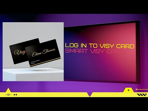 How to Make profile on Visy Card