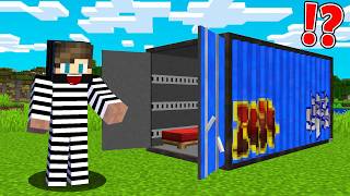 ماين كرافت لايف ستيل الحرامية #21 : الحاويات صارت بيتي !!...