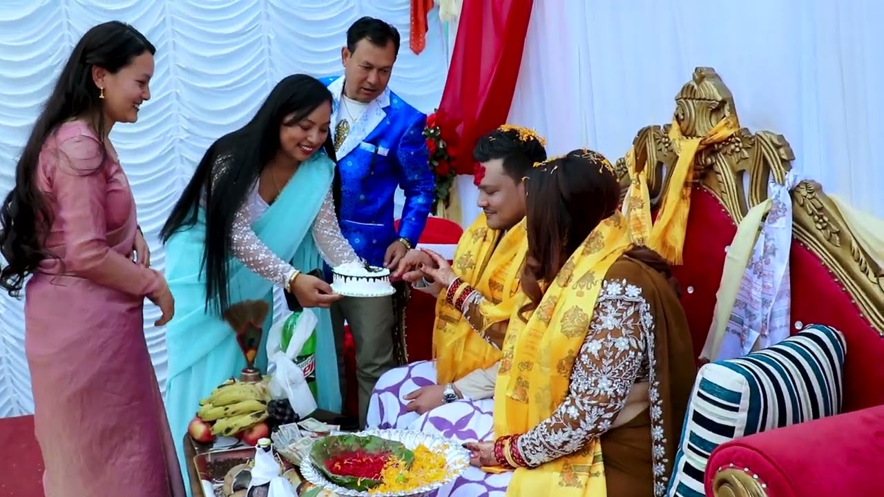 Nabin Weds Sirjana Party Video