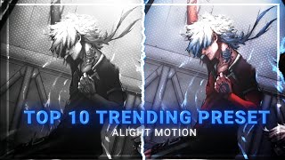 TOP 10 ANIME MANGA TRENDING PRESET G-DRIVE 🦅🔥 #anime #preset #edits #manga #foryou #trending  