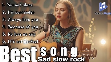 SLOW ROCK BALLAD - YOU NOT ALONE || Domz music || Official Music video