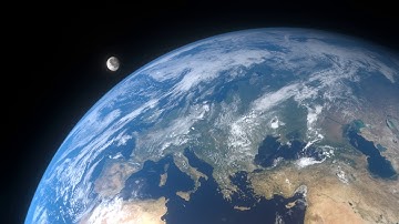 Earth EEVEE realtime animation 4K - Blender 2.81