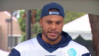 Dak's first comments on Zeke suspension