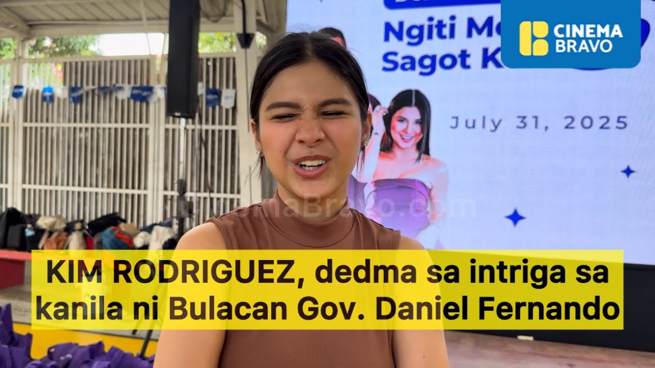 KIM RODRIGUEZ on dating rumor with Bulacan Gov. Daniel Fernando, joins Awesam Smile dental mission 