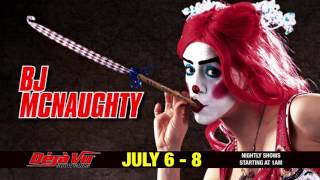 Bambu Jessica and BJ McNaughty On Stage At Deja Vu Oklahoma City