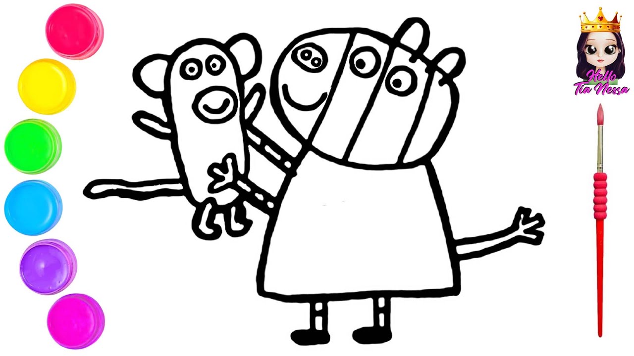 Desenhos para Colorir Peppa Pig: Mais de 30 opções para a criançada!