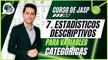 ESTADÍSTICA DESCRIPTIVA CON DATOS CATEGÓRICOS (Nominal y Ordinal) en JASP | JASP DESDE CERO | FÁCIL