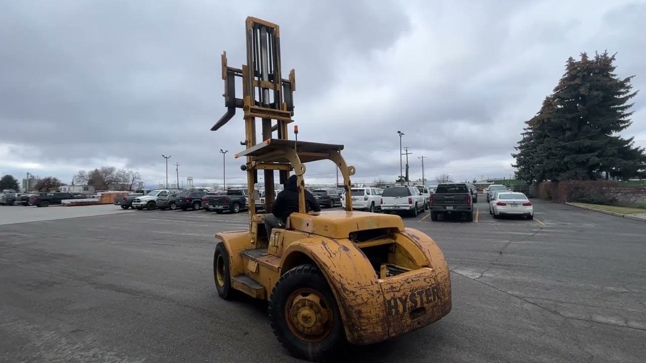 Hyster SC180 Forklift YouTube Hyster SC180 Forklift YouTube