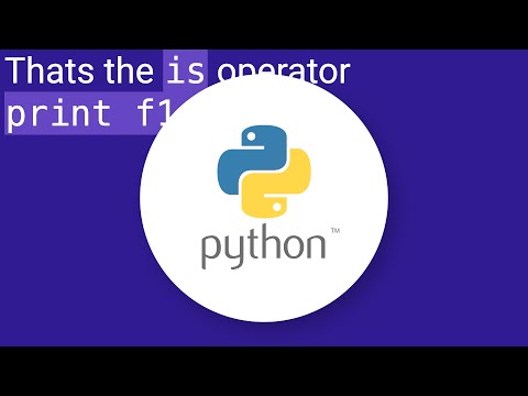 Testing for reference equality in Python