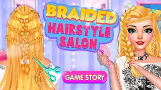 Braided Hairstyle Salon Game For Girls || Hair Salon Games screenshot 5