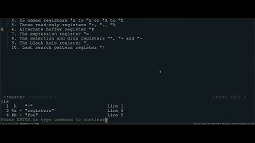 Vim Registers Overview