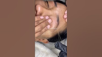 I teach 2 methods of #eyebrowthreading  Learn more at www.ceatelier.com