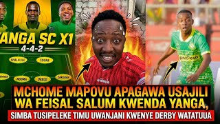 🛑#LIVE: MCHOME LASHES OUT, STUNNED BY FEISAL SALUM SIGNING WITH YANGA; SIMBA, DON'T SEND THE TEAM...