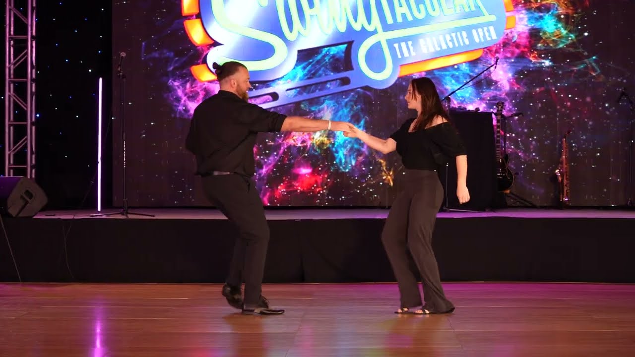 Sarah Willis with James Wyke Pro/am routine Swingtacular 2025