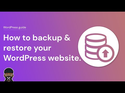 How to backup and restore your WordPress website in 2022 || Easy method